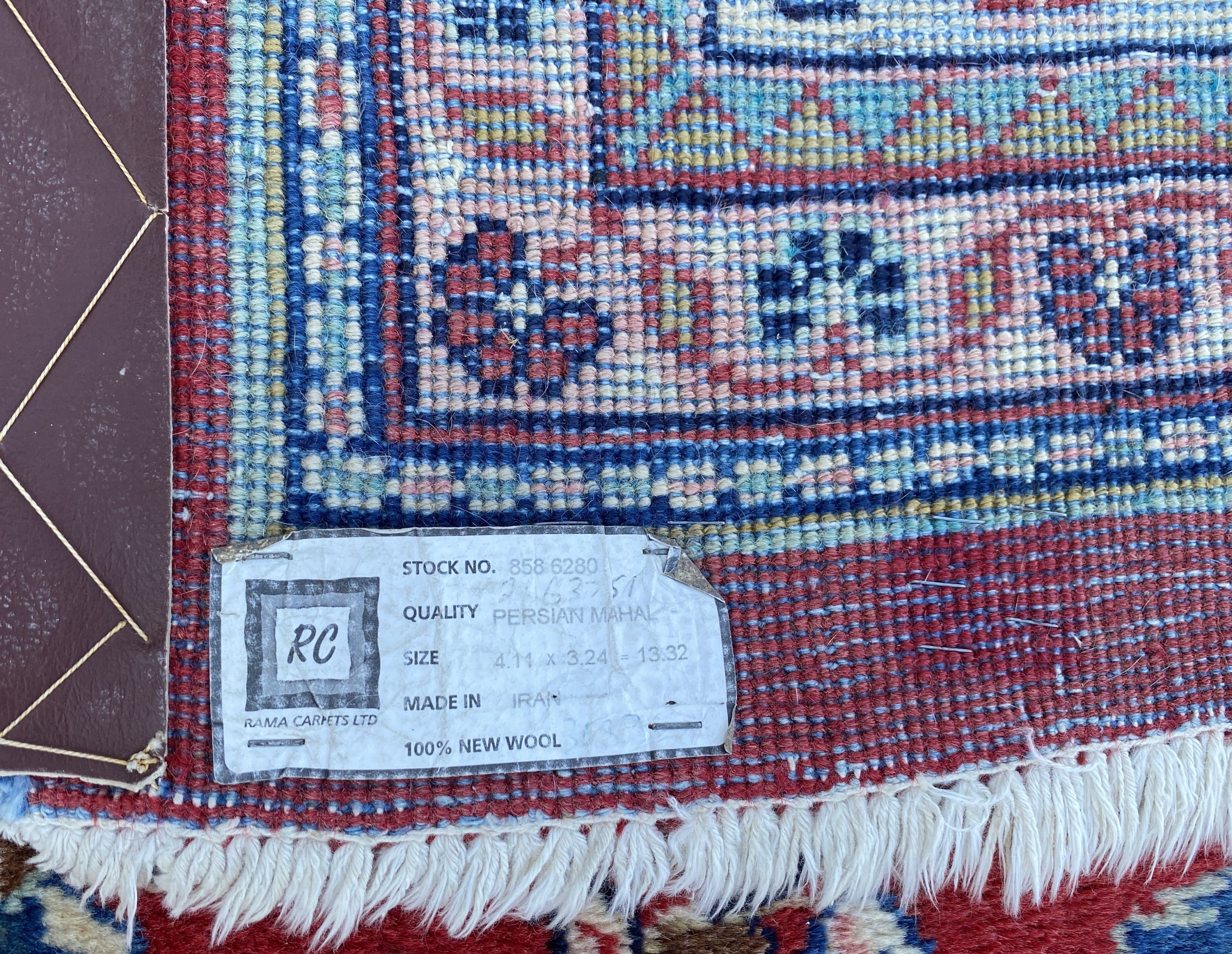 A Persian Mahal red ground carpet, 410 x 319cm